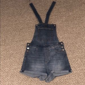 juniors h&m overall shorts